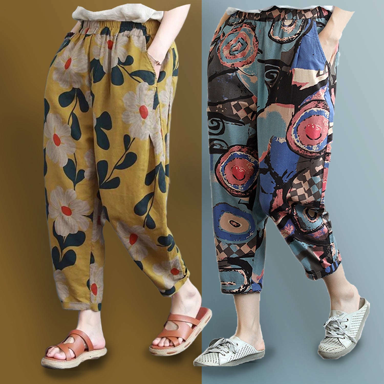 Katie Capri Pants - Papaya – Dekara Jane Fashion Boutique