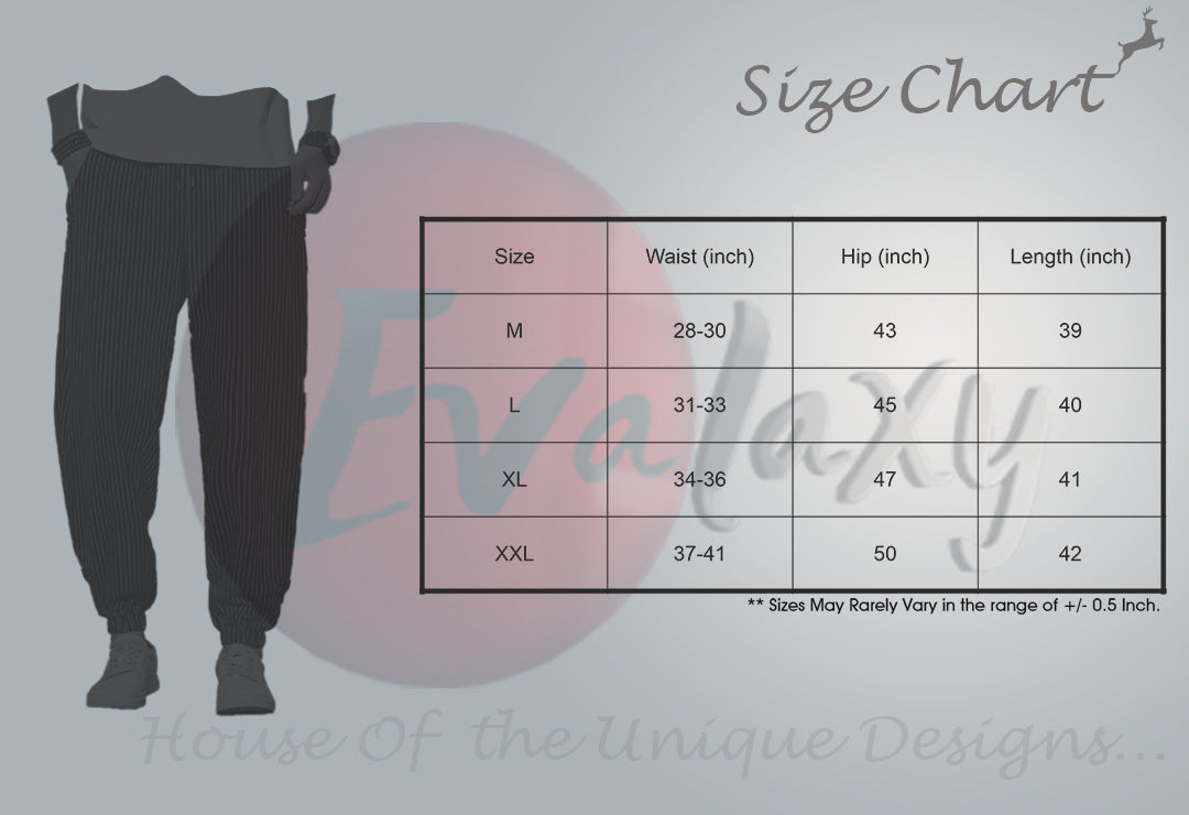 Peach Black Checkered Premium Jogger Breathable Casual Harem Pants for Men & Women