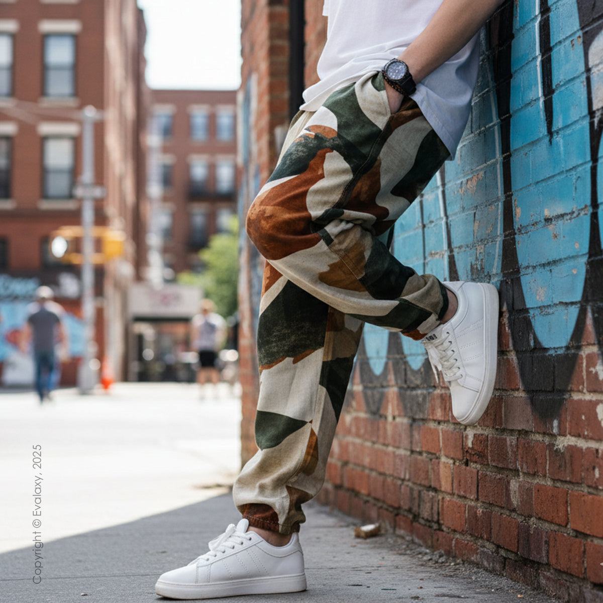 Loose Rgb Jogger Breathable Casual Harem Pants For Men Women