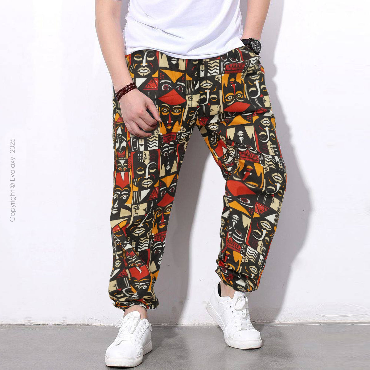 King n Queen StreetWear Jogger Breathable Casual Harem Pants for Men & Women