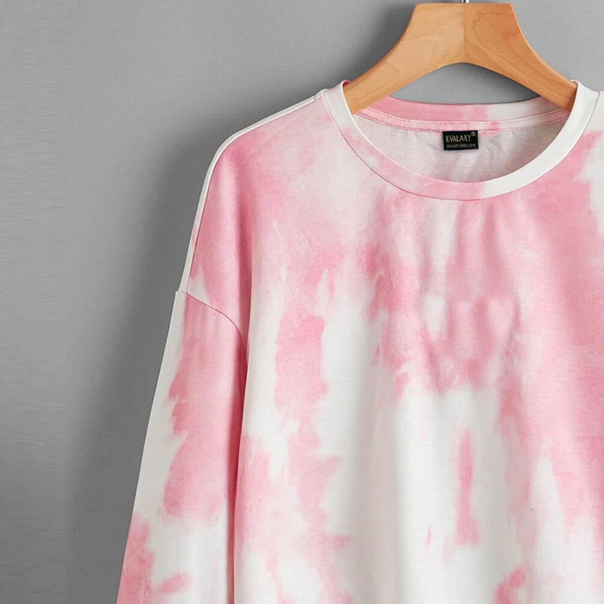 Pink Tie Dye Crop Top For Women & Girls