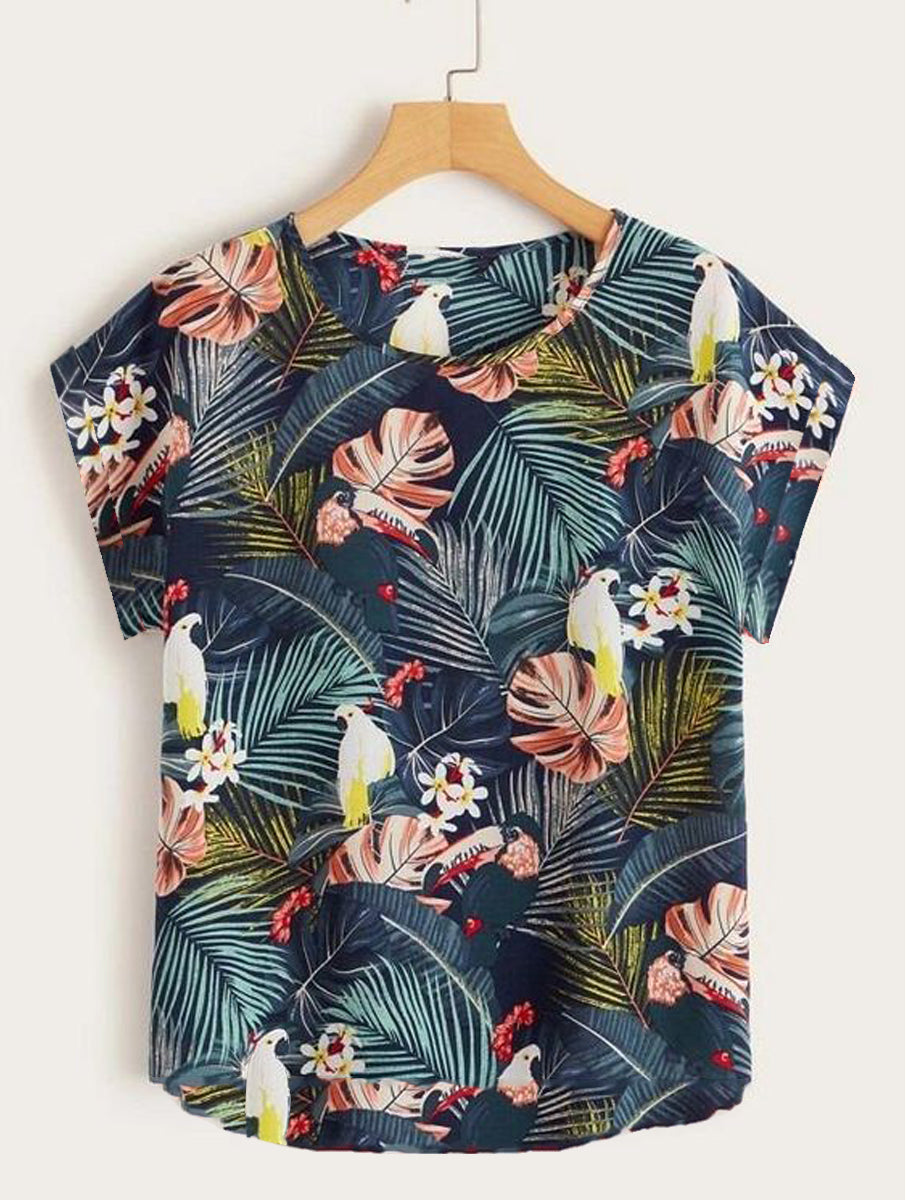 Abstract Designs Top Combo Pack of 5 Pcs for Women & Girls