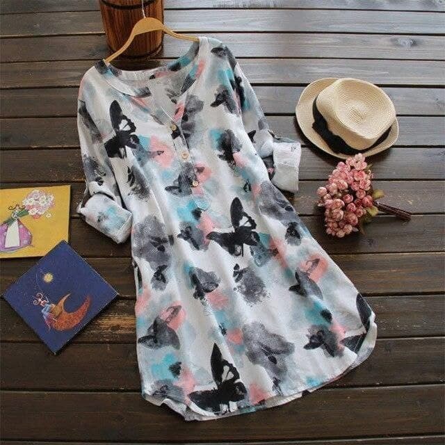 Stylish Butterfly Long Tops For Women & Girls