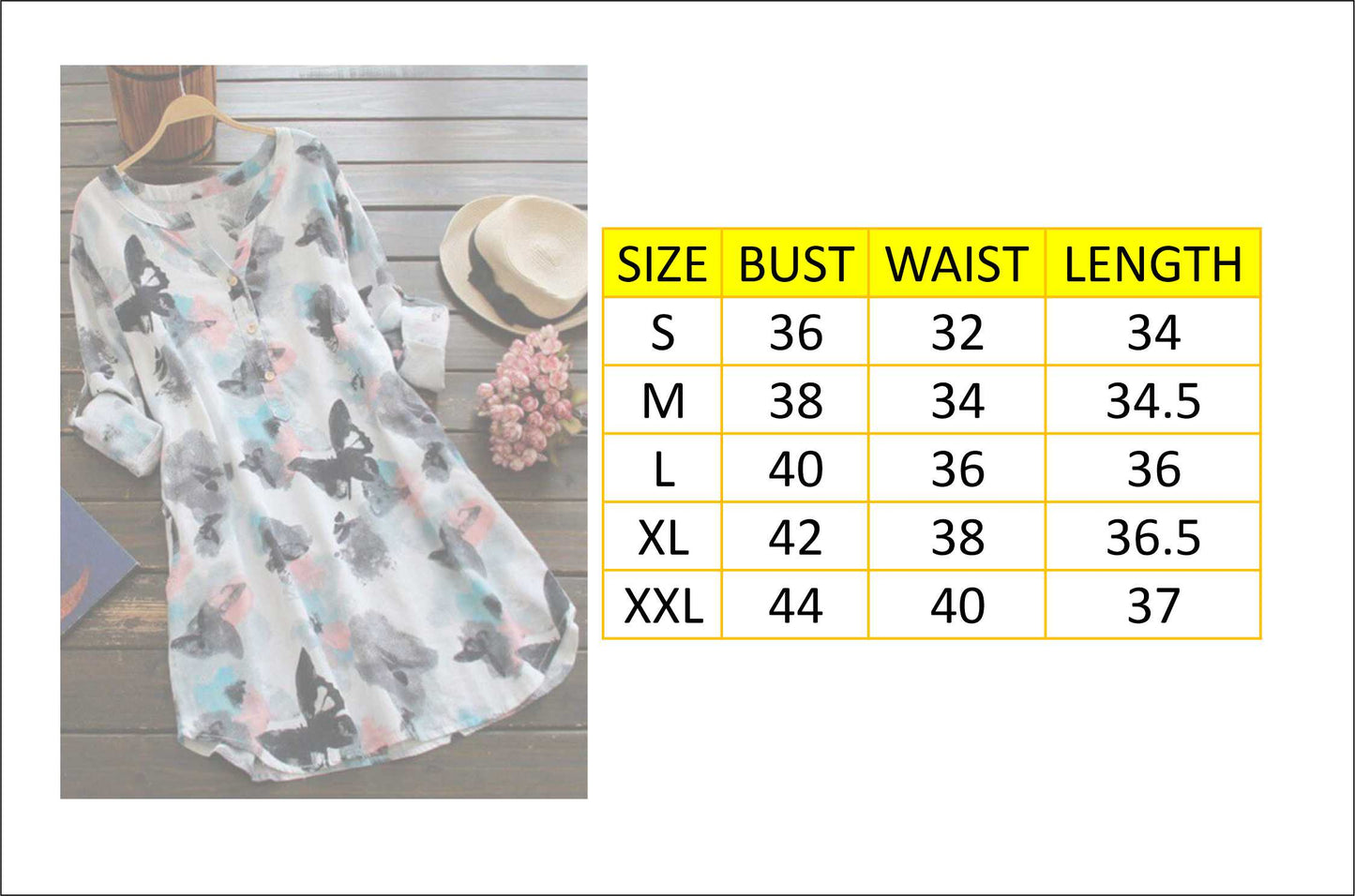 Stylish Butterfly Long Tops For Women & Girls