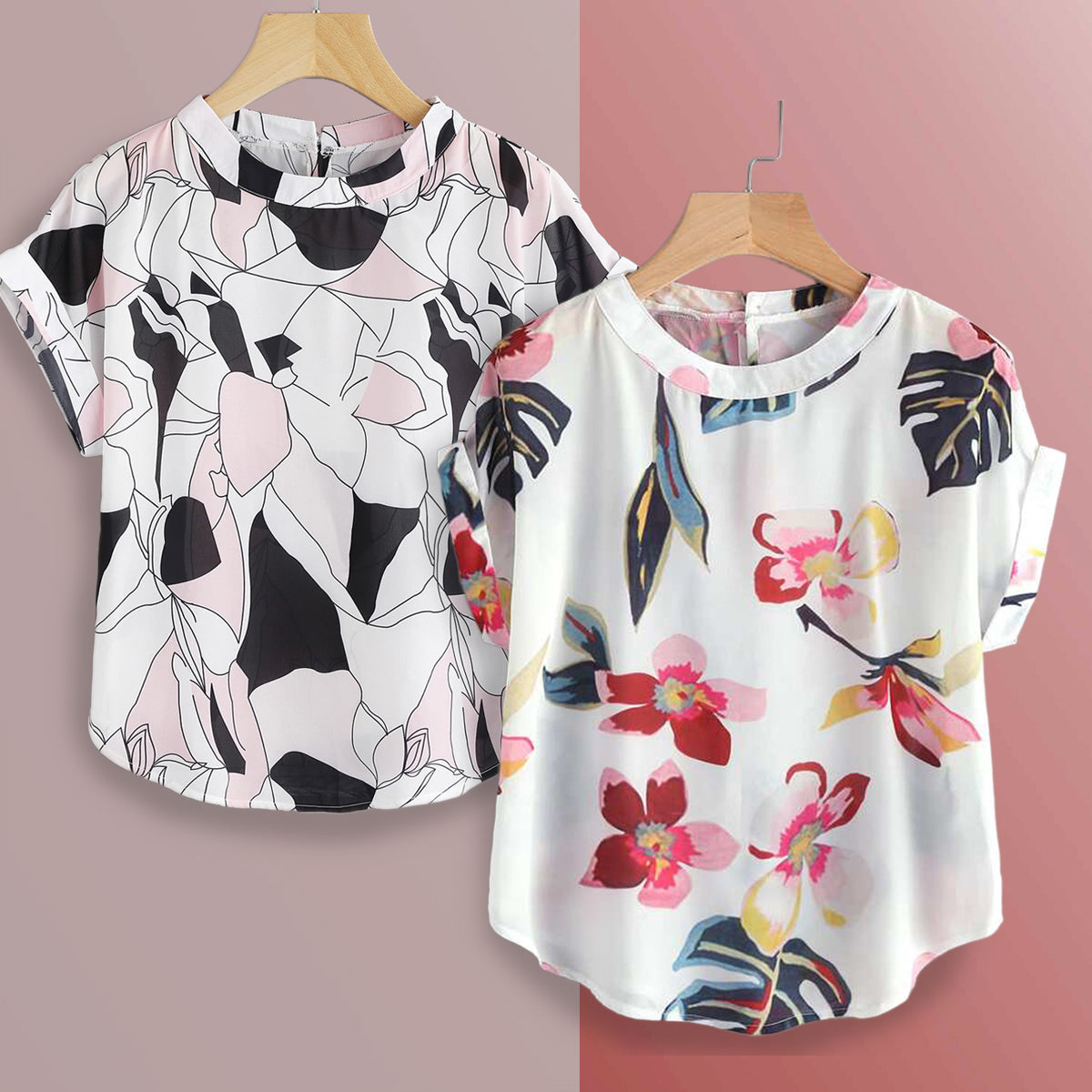 Floral tops 2025 for girls