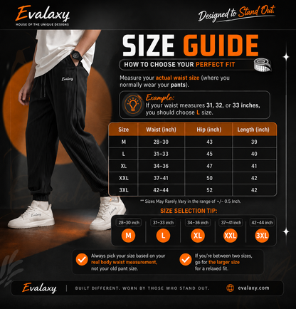 Loose Abstract Black n White Jogger Breathable Casual Harem Pants for Men & Women