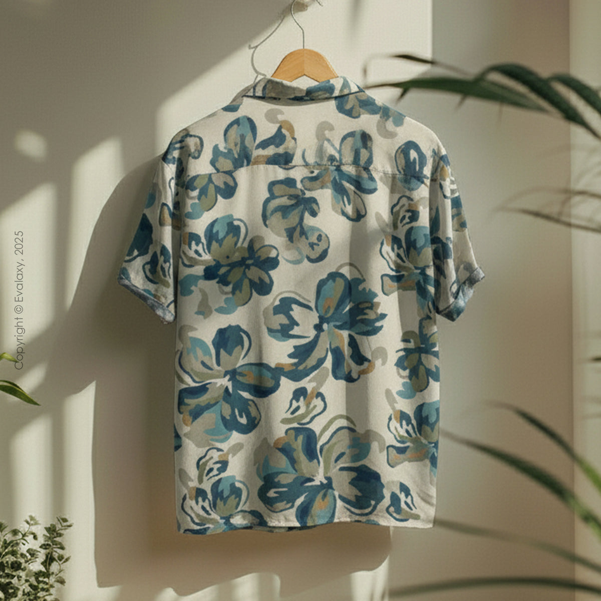 Floral Oversized Half Sleeve Shirt For Men & Women
