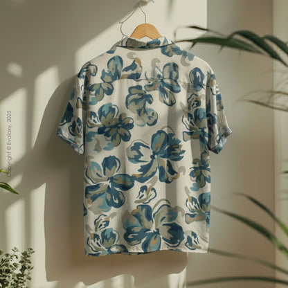Floral Oversized Half Sleeve Shirt For Men & Women