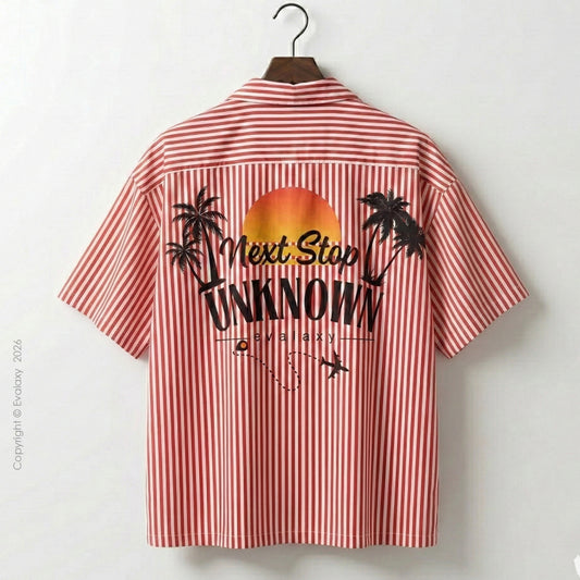 Next Stop Unknown Relaxed Fit Shirt for Men and Women