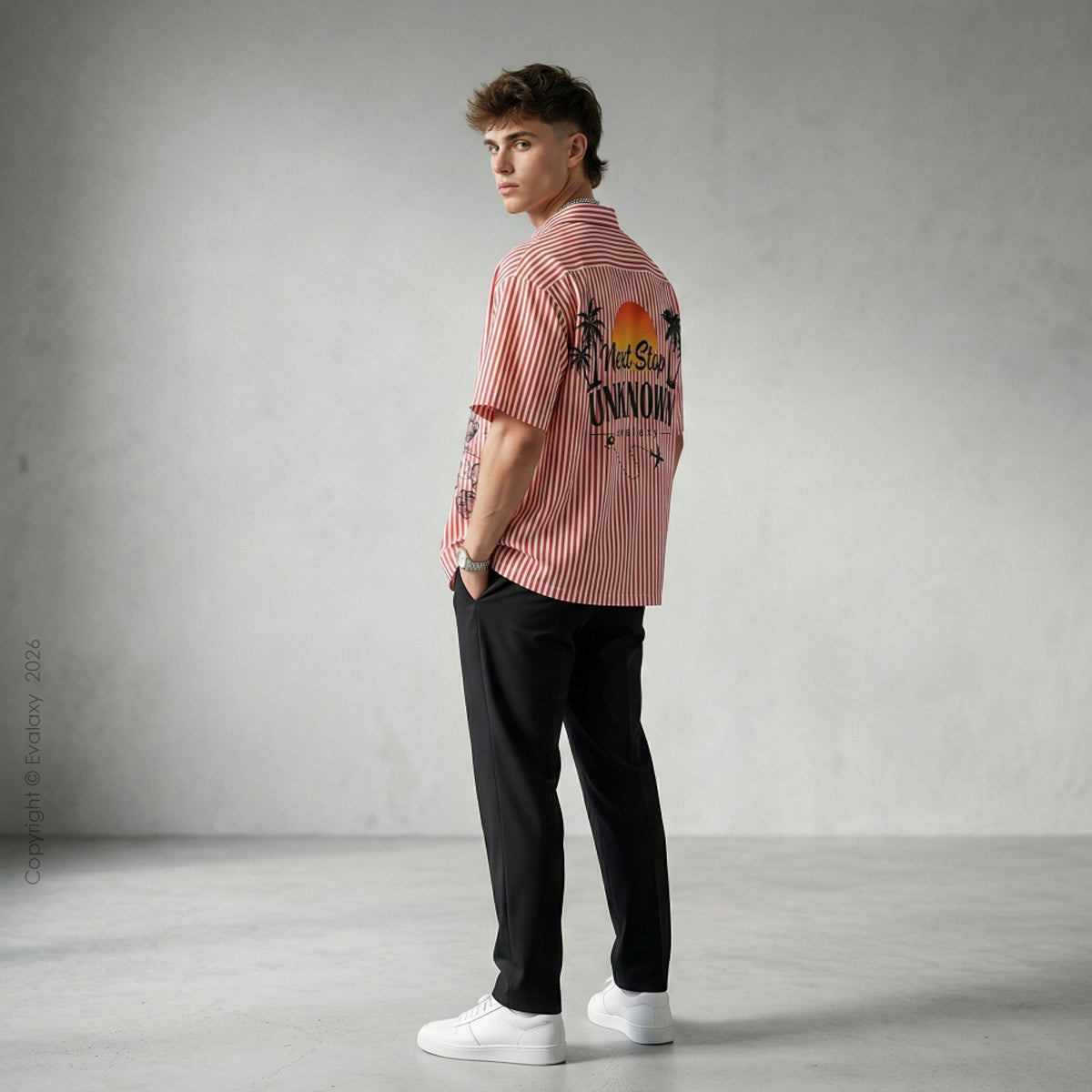 Next Stop Unknown Relaxed Fit Shirt for Men and Women