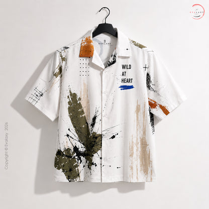 Lion Graphic Oversized Shirt For Men & Women