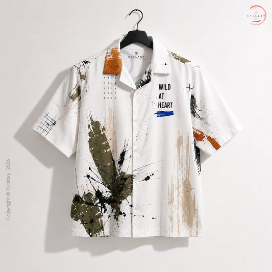 Lion Graphic Oversized Shirt For Men & Women
