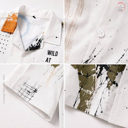 Lion Graphic Oversized Shirt For Men & Women