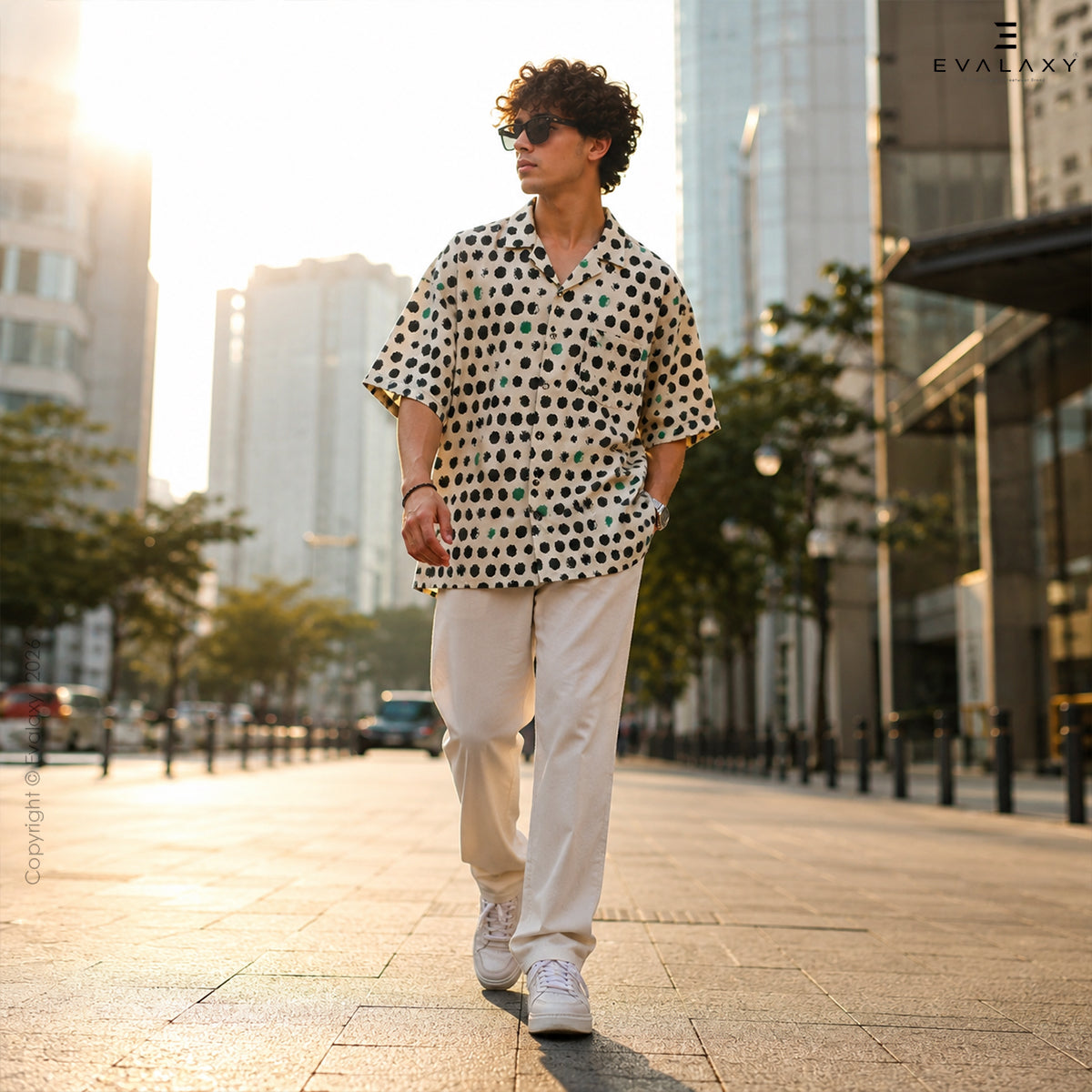 Bindus All Over Printed Relaxed Fit Shirt
