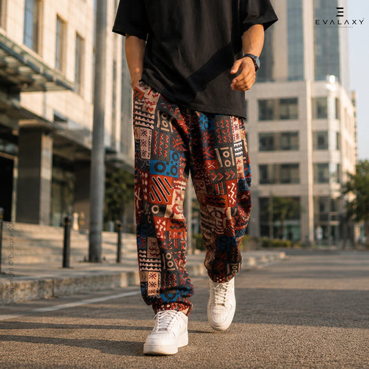 Geomatric Prints Jogger for Men & Women — Light Weight, Street Ready
