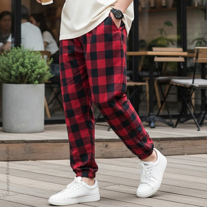 plaid christmas dress pants The Lincoln Log Love Lady