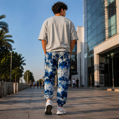 Loose SkyBlue StreetWear Jogger Breathable Casual Harem Pants