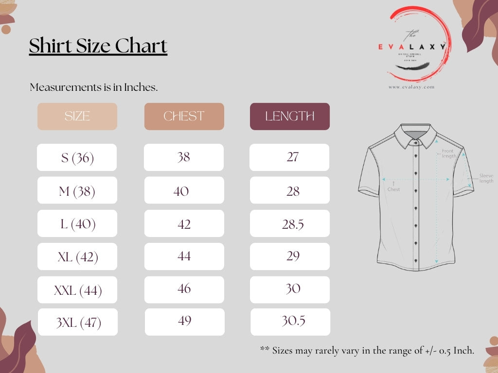 Black Leafy Full-Sleeve Shirts