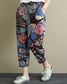 Vintage Abstract Circle & Random Graphic Capri Combo Pack For Womens & Girls(Pack Of 2 Pcs)