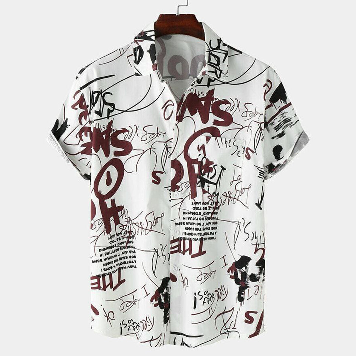 Random Calligraphy Shirt – Evalaxy