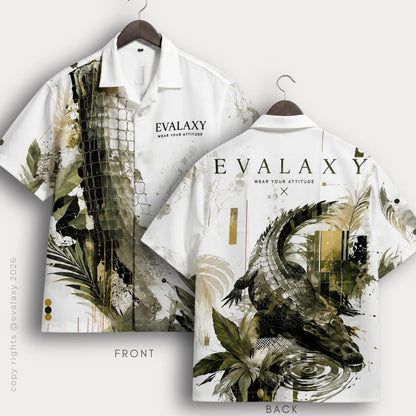 Wild Croc Expedition Oversized Shirt For Men & Women
