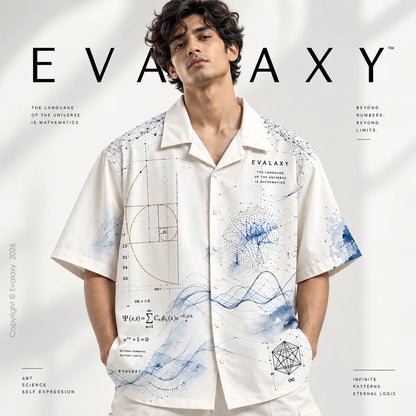 Quantum Galaxy Oversized Shirt for Men & Women