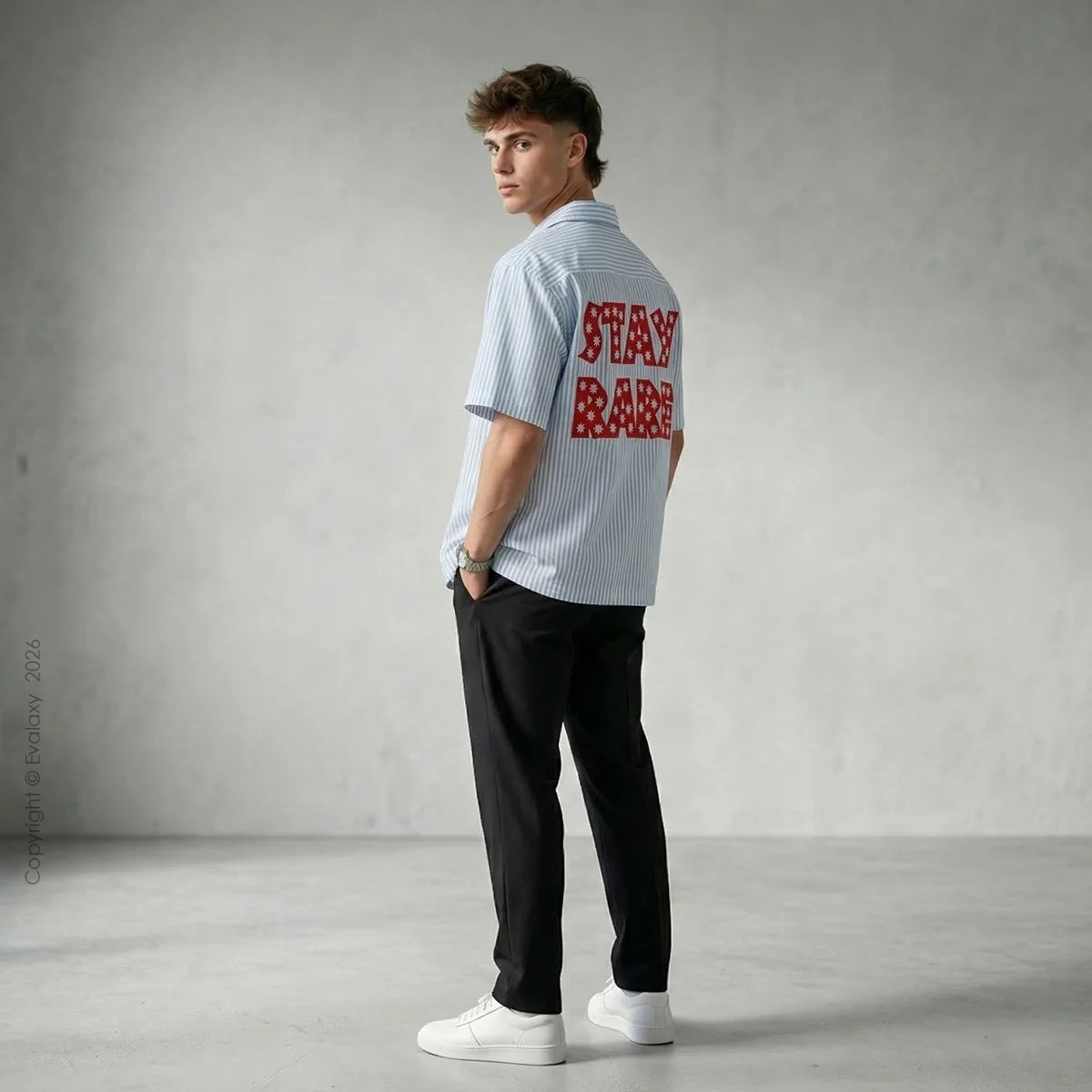 New Era Sky Lines Relaxed Fit Shirt for Men and Women