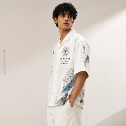 Spiderweb Precision Oversized Shirt For Men & Women