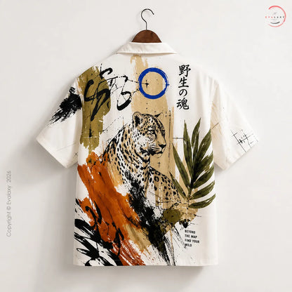 Wild Spirit Leopard Oversized Shirt For Men & Women