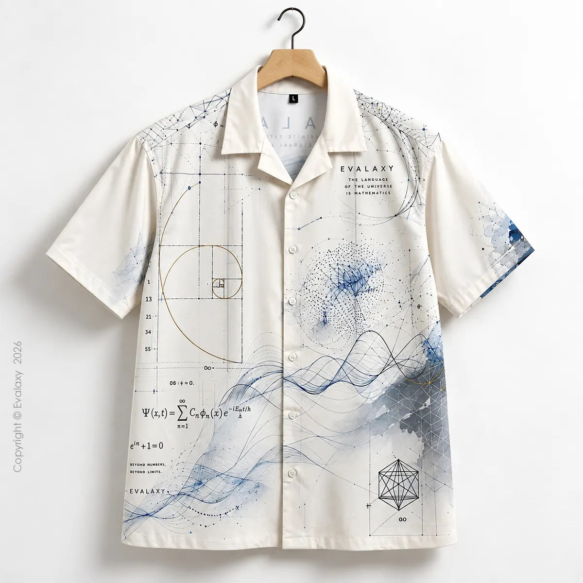 Quantum Galaxy Oversized Shirt for Men & Women