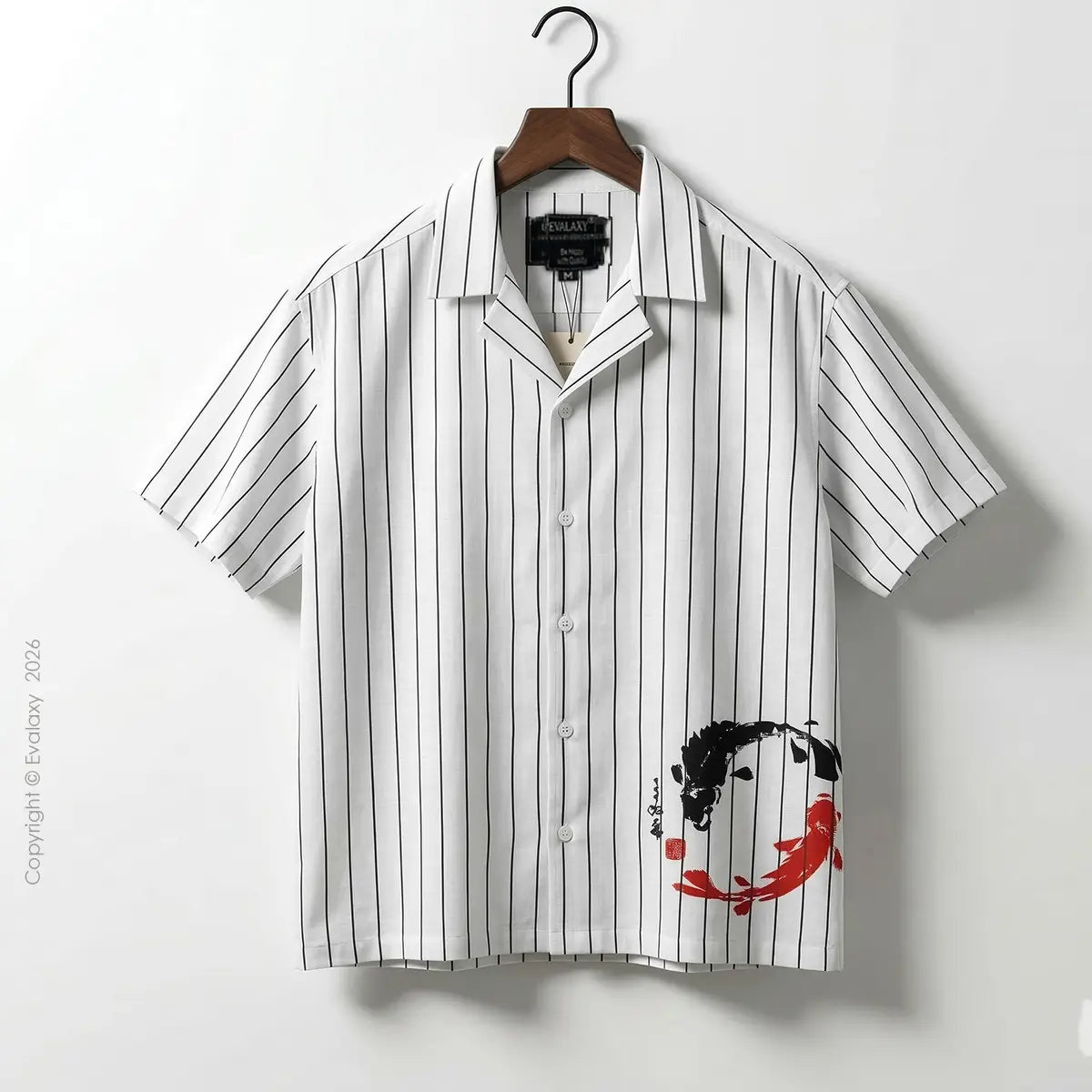 Be Kind White Lines Relaxed Fit Shirt for Men and Women