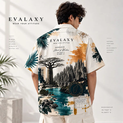 Madagascar Island Oversized Shirt for Men & Women