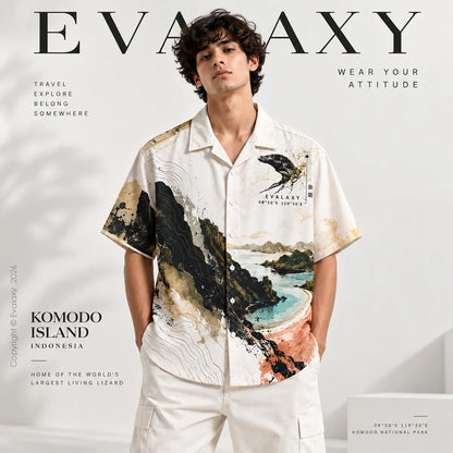 Komodo Island Oversized Shirt for Men & Women