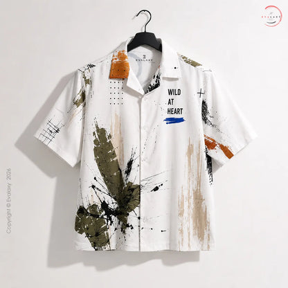 Lion Graphic Oversized Shirt For Men & Women
