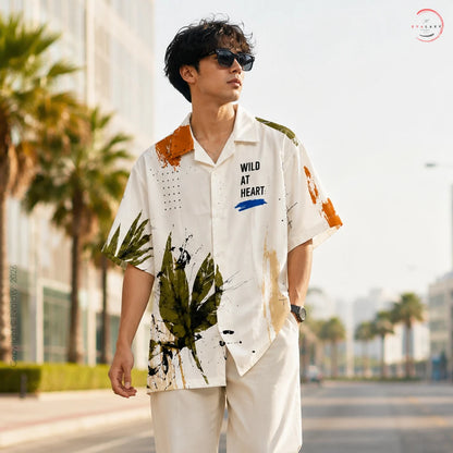 Wild Spirit Leopard Oversized Shirt For Men & Women