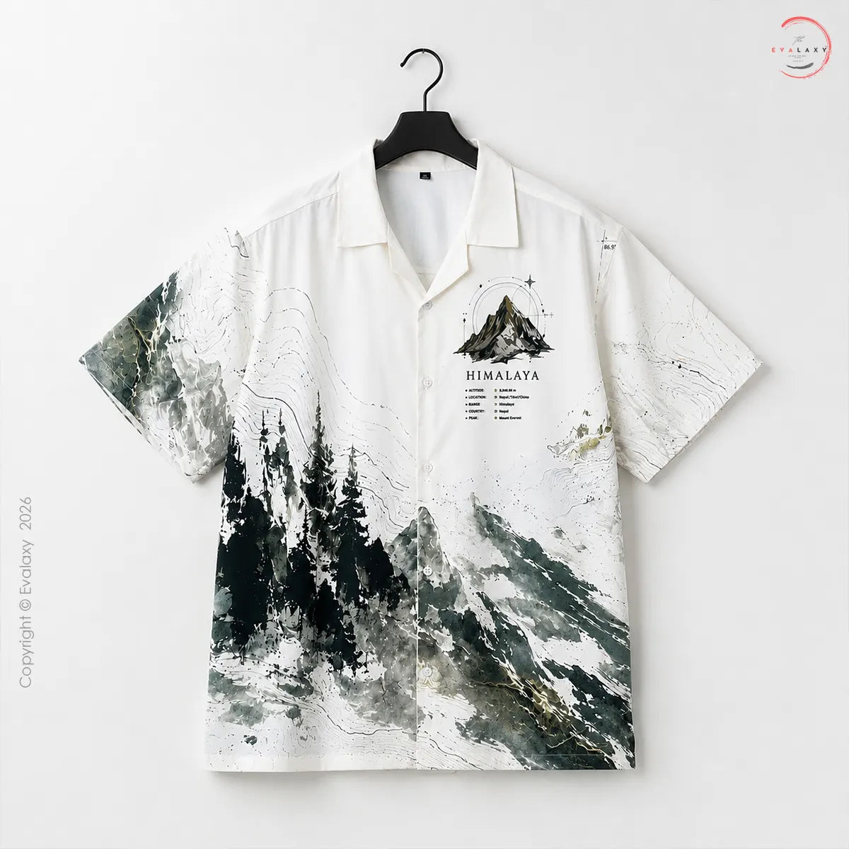 Himalayan Expedition Oversized Shirt For Men & Women