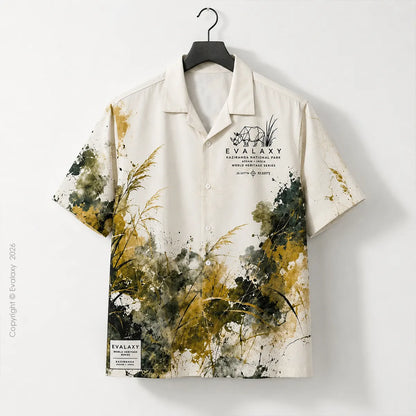 Kaziranga Wildlife Inspired Oversized Shirt For Men & Women