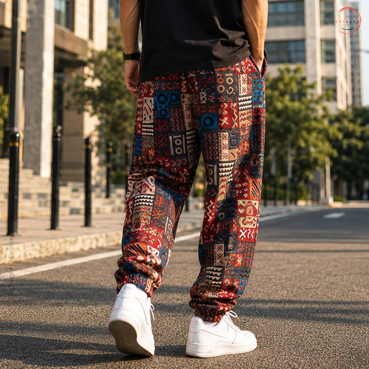 Geomatric Prints Jogger for Men & Women — Light Weight, Street Ready