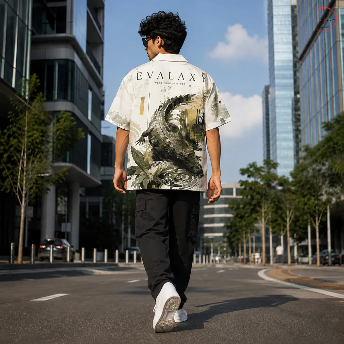 Wild Croc Expedition Oversized Shirt For Men & Women