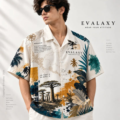 Madagascar Island Oversized Shirt for Men & Women