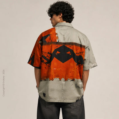 Music Graphic Oversized Half Sleeve Shirt For Men & Women