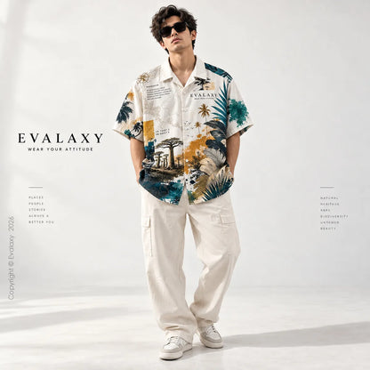 Madagascar Island Oversized Shirt for Men & Women