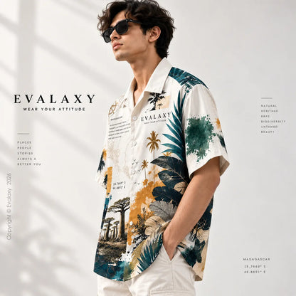 Madagascar Island Oversized Shirt for Men & Women