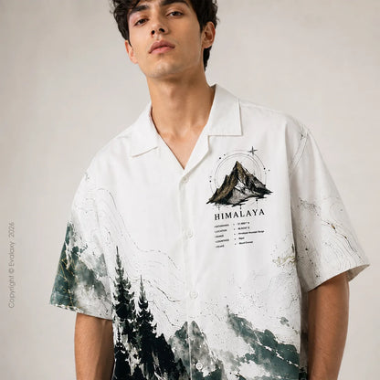 Himalayan Expedition Oversized Shirt For Men & Women