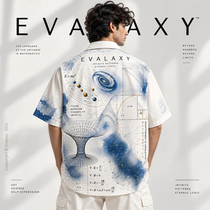 Quantum Galaxy Oversized Shirt for Men & Women