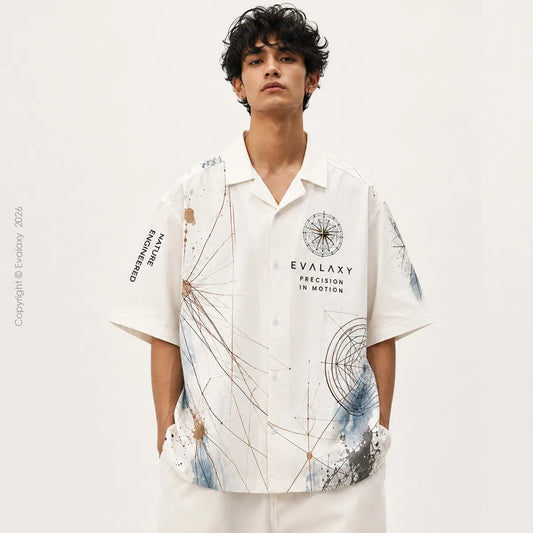 Spiderweb Precision Oversized Shirt For Men & Women