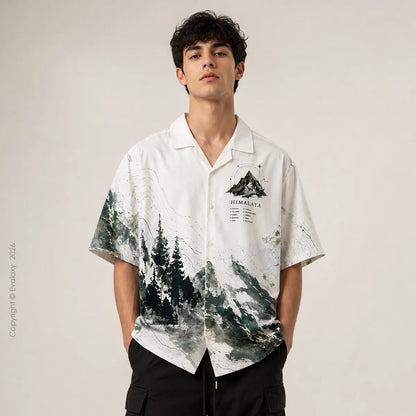 Himalayan Expedition Oversized Shirt For Men & Women