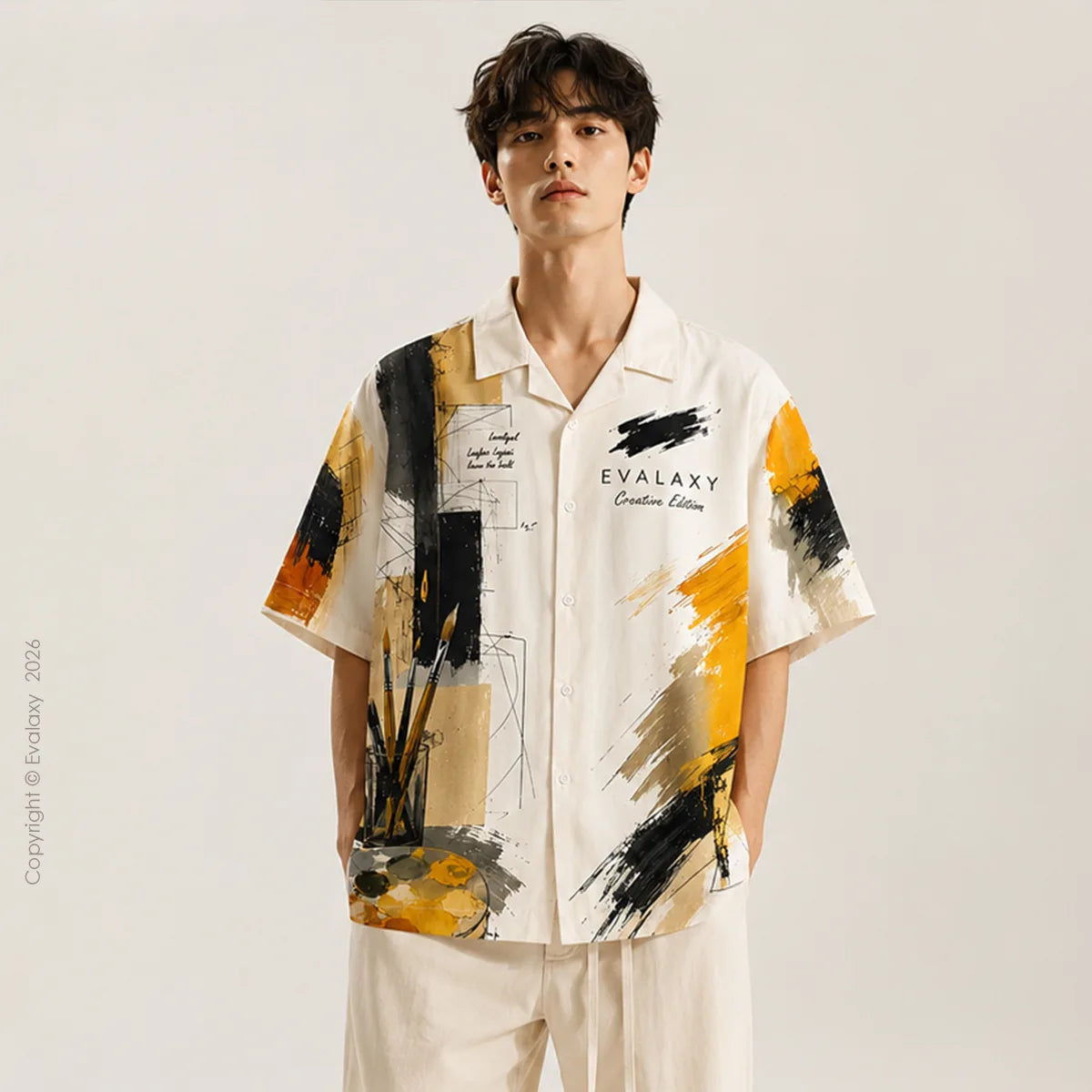 Artisan Vision Oversized Shirt For Men & Women