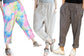 Vintage Printed Stylish Trousers Combo Pack For Womens & Girls (Pack of 3 pcs)