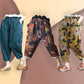 Vintage Multi Colored Baggy Style Capri Combo Pack For Womens & Girls (Pack of 3 pcs)